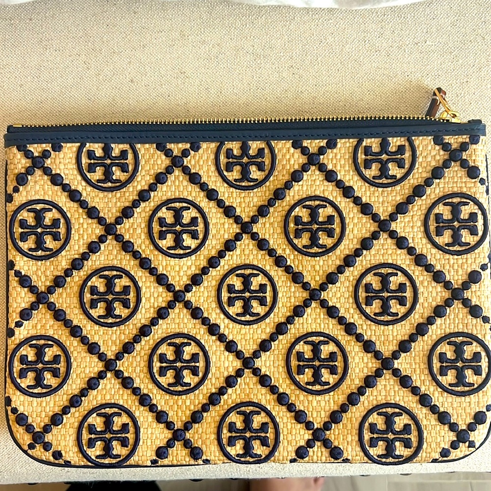 Brand new Tory Burch color is navy blue